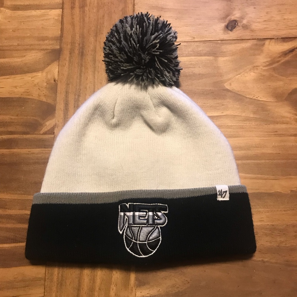 47-NBA “Nets” beanie, Sz OS
